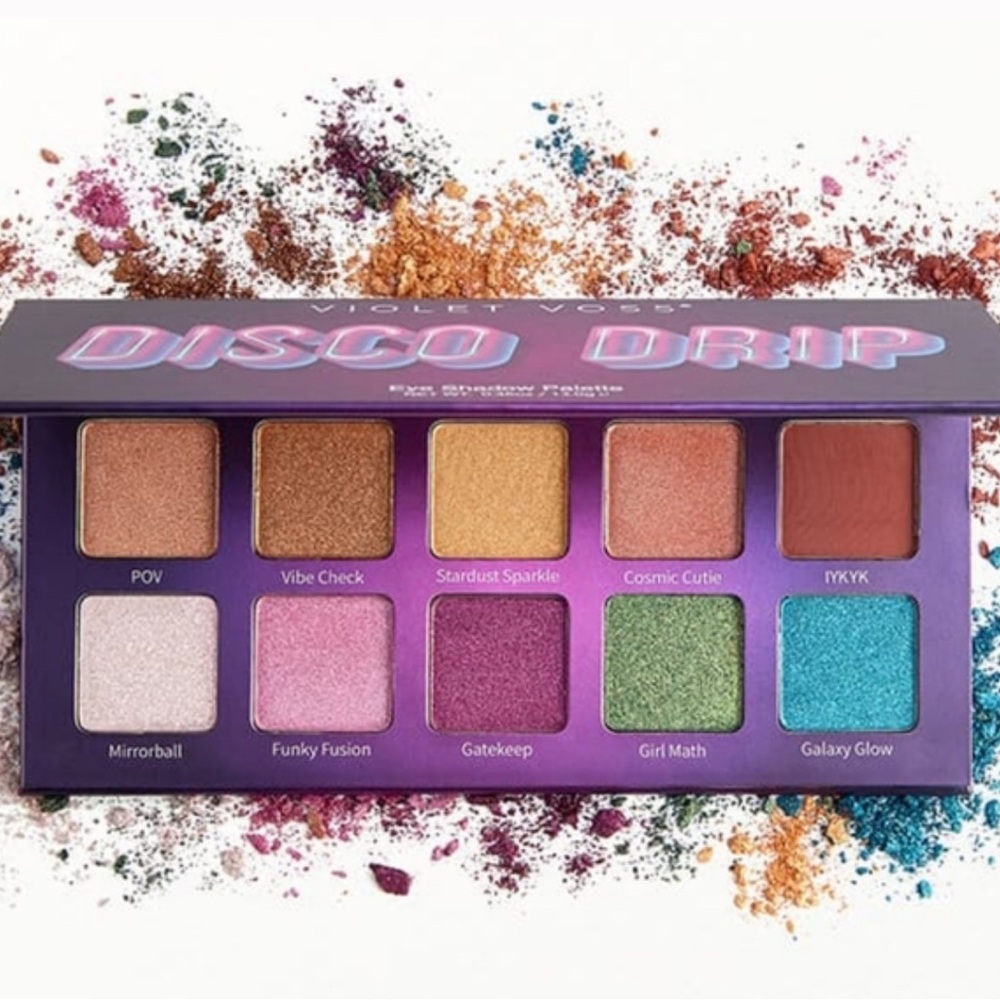Violet Voss Disco Drip 10 Color Eye Shadow Palette 0.46oz / 13.0g